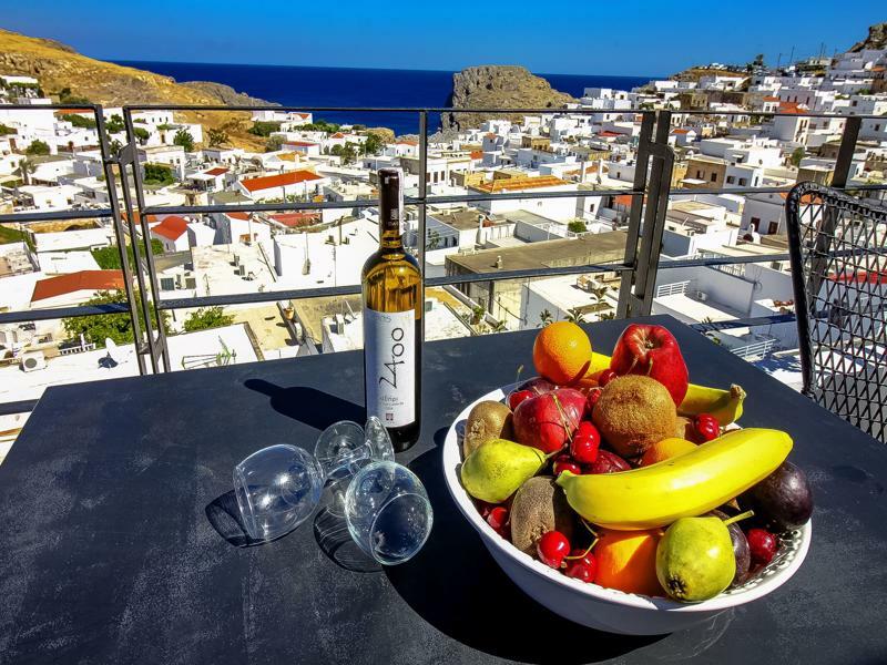 Lindos Beauty Apartment ภายนอก รูปภาพ